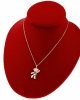 @3115 Złoty łańcuszek Austrian Crystal 40+5 naszyjnik pozłacany 14K Xuping miś